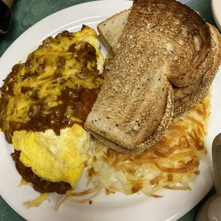 Chili Cheese Omelette