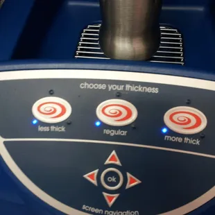 Make your own milkshakes....freal.