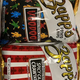 They have several varieties of Zapps