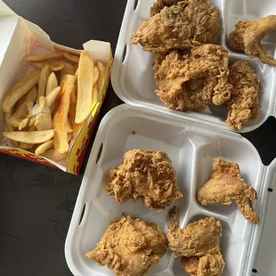 Pieces Mixed Chicken