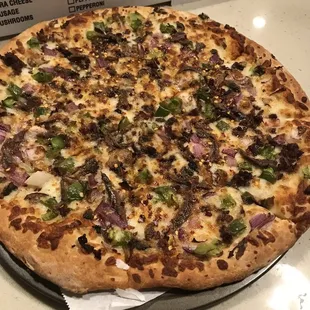 Philly Steak Pizza