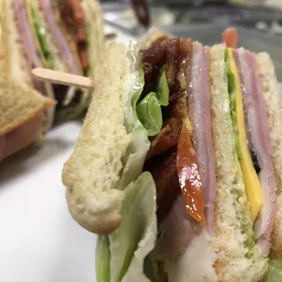 a club sandwich