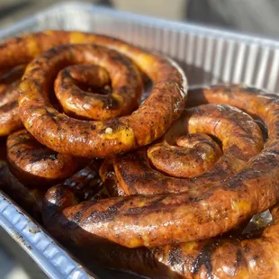 Pork &amp; cheddar sausage