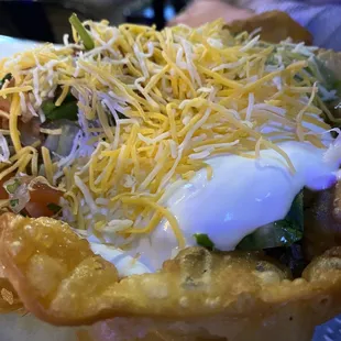 Taco Salad Tostada