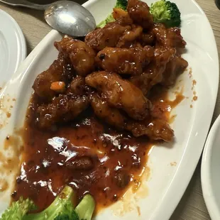 Orange chicken