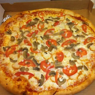 Grilled Chicken Pizza