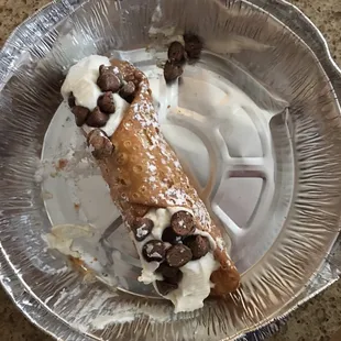 Cannoli was awful. Filling contains Cool Whip and very little mascarpone cheese. Find another recipe!