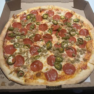 New York style pizza