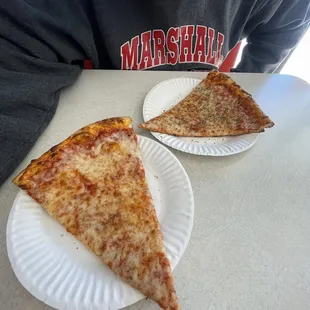 Cheese Pizza Slice. New go to pizza place!!!