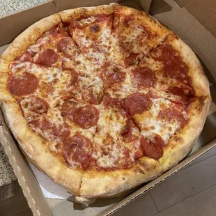 Pepperoni pizza