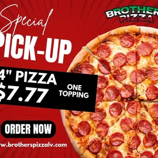 a picture of a pizza