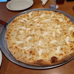 White pizza! Amazing!