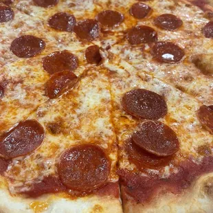Pepperoni and Cheese Pizza