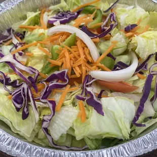 Small Tossed Salad w/House Dressing