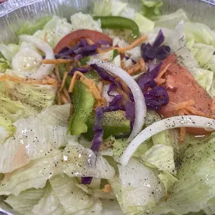 Large Tossed Salad w/House Dressing