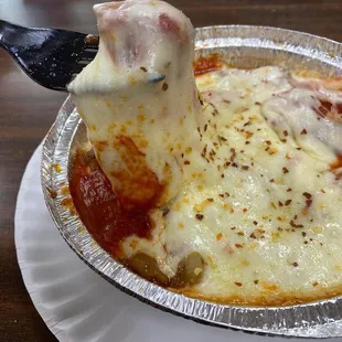 &quot;Crustless&quot; Pizza Bowl that I asked to have made for me