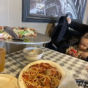 Brother 's Supreme and spaghetti's. Soup was delicious as well.