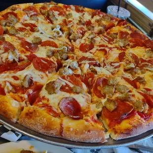 Sausage and pepperoni