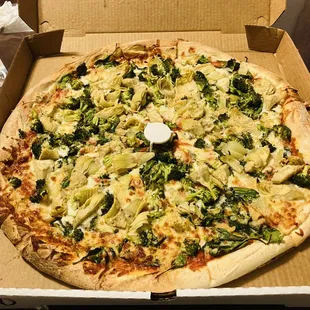 pizza, food