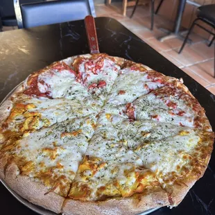 1/2 Chicken Tikka Masala Pizza &amp; 1/2 Tandoori Chicken Pizza