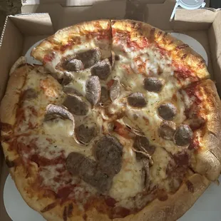 Create Your Own Pizza   Medium - Pan-Style Crust - Sausage