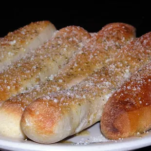 Bread Sticks, No we are not Carb free but worth it...:-0