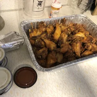 I love their wings! They have the best wings in the Waynesboro/Hagerstown/Blue Ridge Summit/Cascade Areas. These are 50 Mild Wings