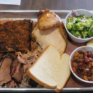 BBQ Sampler with 2 sides