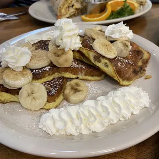 Cinnamon Raisin Style French toast.