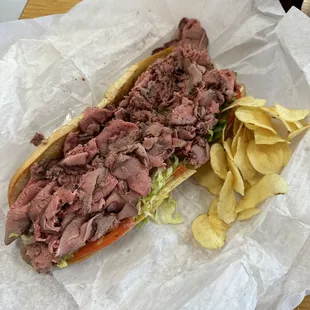 Roast Beef Hot Sub