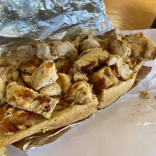 Chicken Kebab Sub (Grilled Chicken)