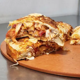 Chicken parm calzone