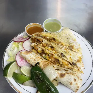 Quesadilla mix meats