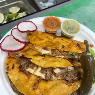 Come try to eat our delicious quesabirria