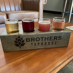 Sour and seltzer flight