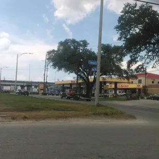 the intersection of two roads