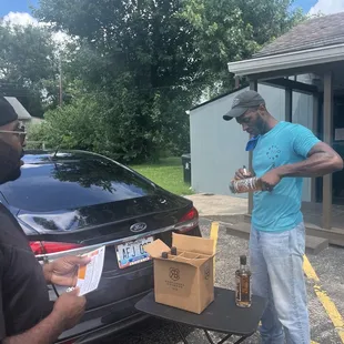 Two black men! Two black business! One goal! Black economic empowerment!