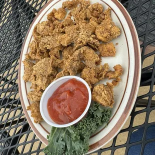 Alligator bites.