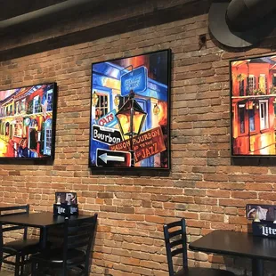 the interior of a restaurant