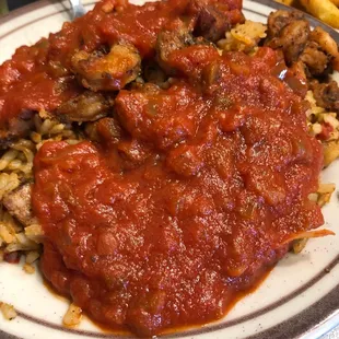 pasta, food