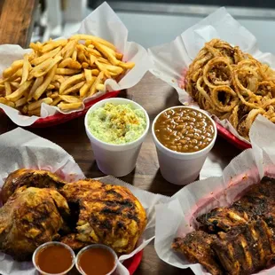 bbq ribs, food, ribs