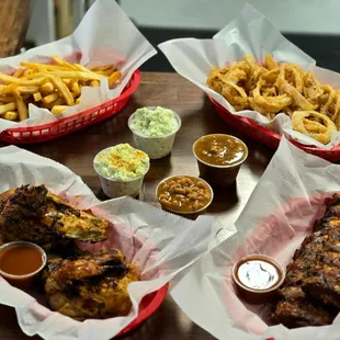 ribs, food, bbq ribs