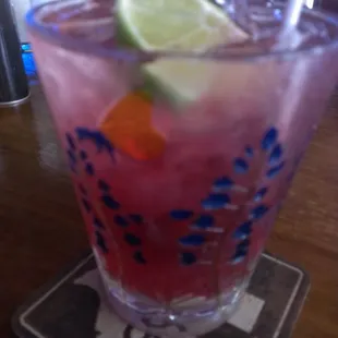 Vodka cranberry...antioxidents ;)