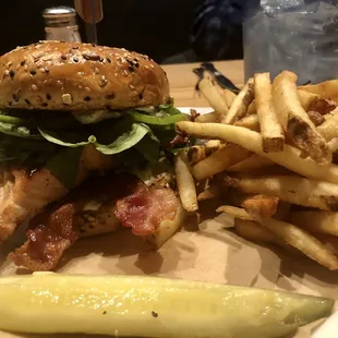Salmon BLT