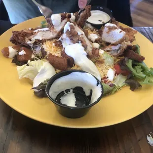 Southern Fried Chicken Salad