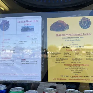 Menu - November 2024