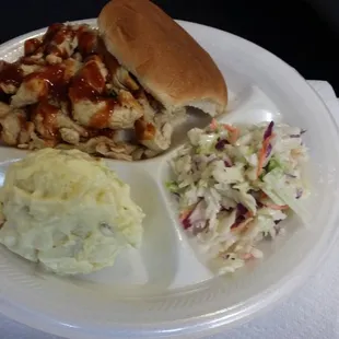 Chicken Combo with Potato Salad and Cole Slaw