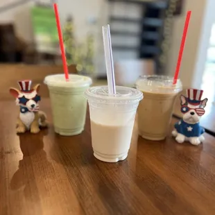 Frozen and iced drinks