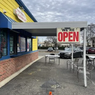 A view from the west looking east