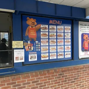 Their menu of 16 different versions of Hotdogs